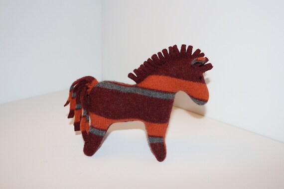 stripy horse toy