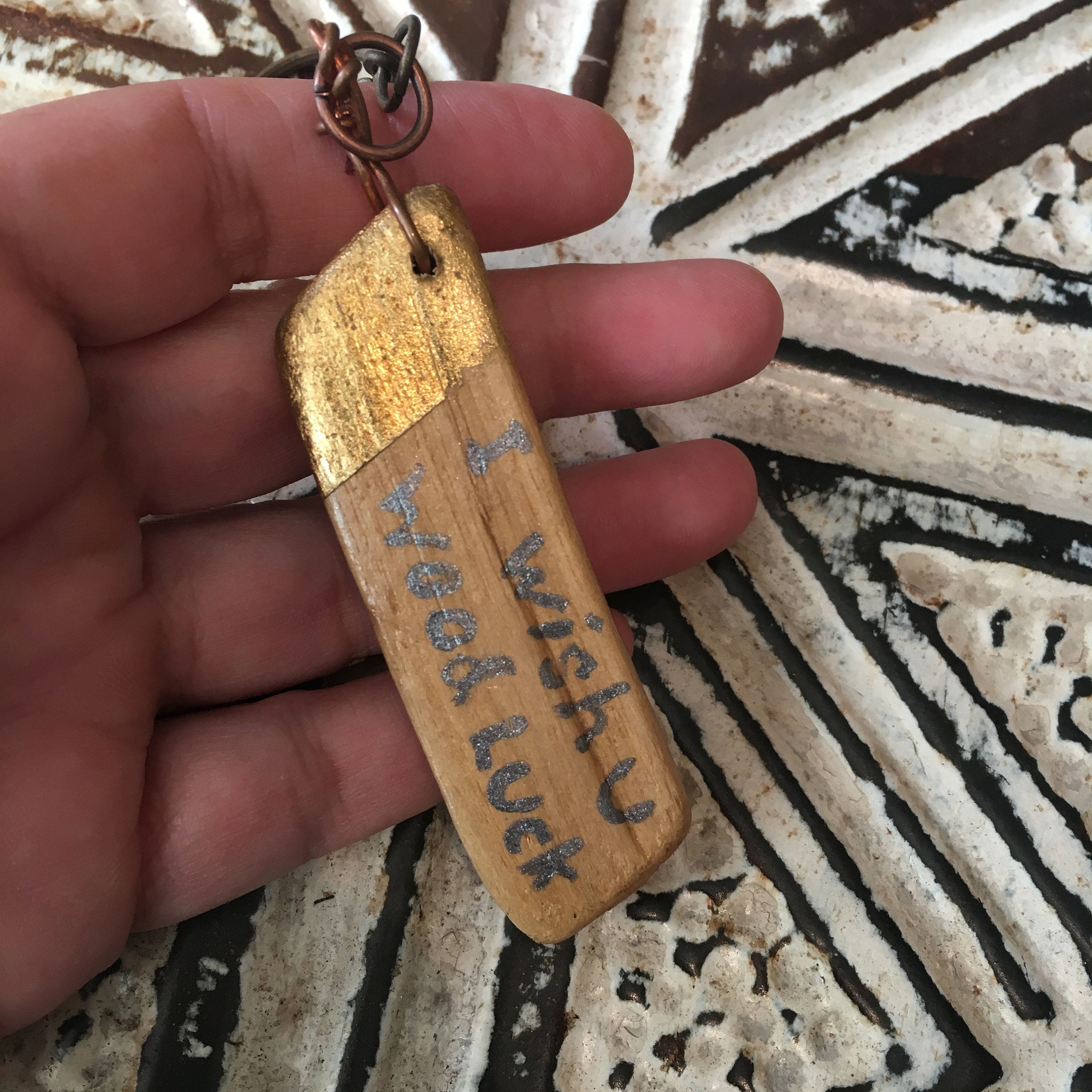 Driftwood Keychain Driftwood Keyring Beach keychain | Etsy