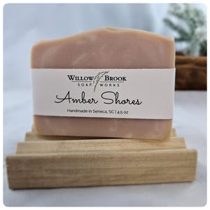 Amber Shores Cold Process Handmade Soap