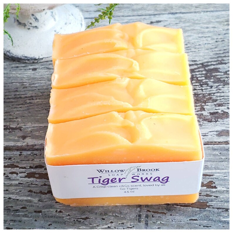 Tiger Swag Cold Process Soap Artisan Soap Handmade Etsy