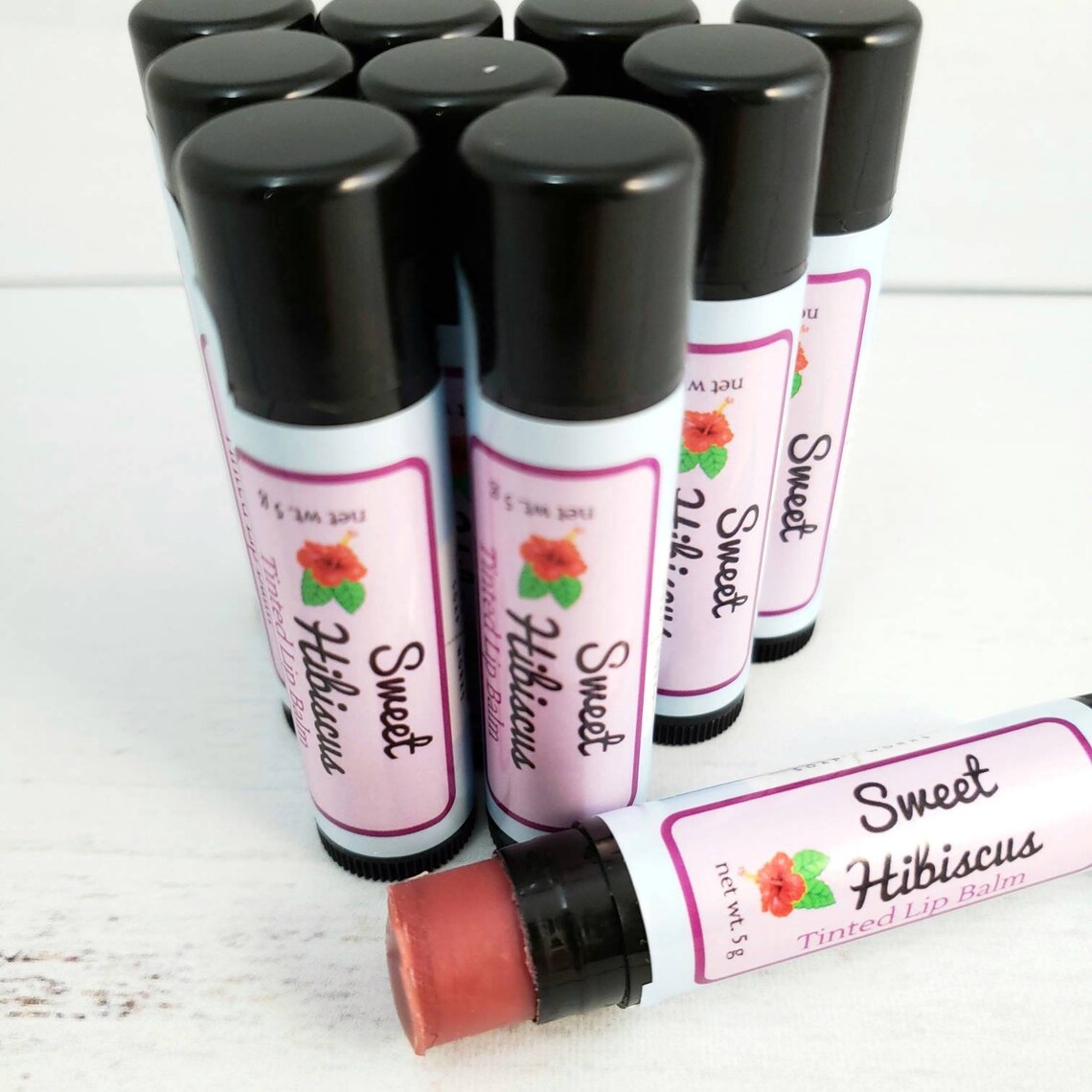 Sweet Hibiscus Lip Balm Handcrafted Lip Balm Etsy