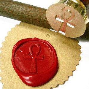 ANKH Egyptian Cross Wax Seal Stamp / Wedding Invitation / Birthday Party Invite / Envelope Seal / Letter Stamp / Gift Box Set