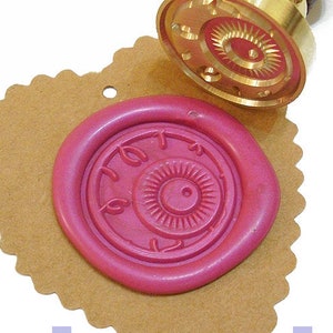 EYEBALL EYE BALL Wax Seal Stamp / Halloween Party / Wedding Invitation / Birthday / Envelope Letter Seal / Gothic Wedding