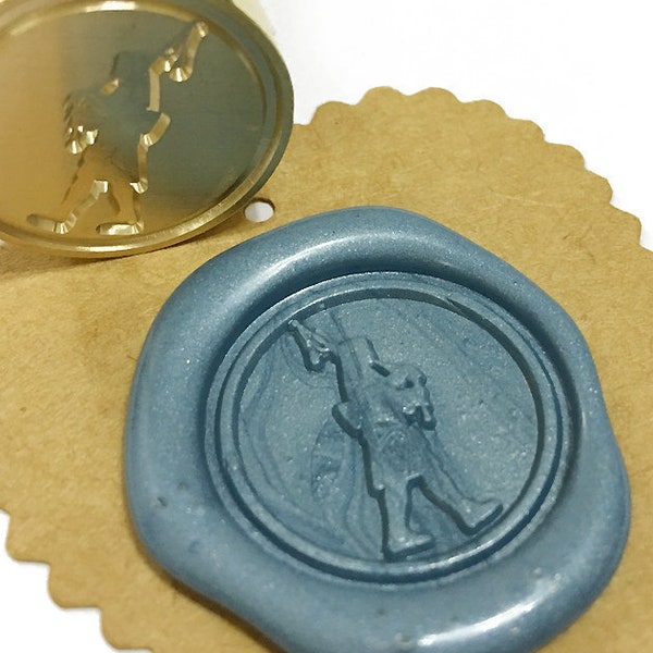BAGPIPE SCOTTISH PIPER Wax Seal Stamp / Wedding Invitation / Birthday Party / Envelope Letter Stamp / Gift Box Set