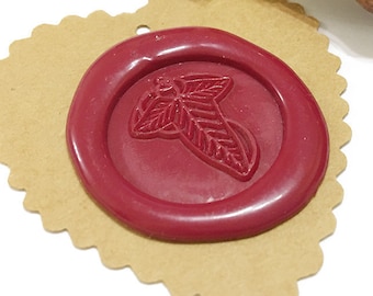 Elvish Leaf Wax Seal Stamp: Wedding Invitation Starter Kit