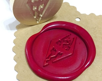 IMPERIAL DRAGON Wax Seal Stamp / Wedding invitation / Birthday Party / Wax Stick Gift Box Set