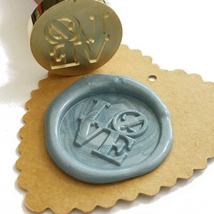 LOVE DEADPOOL Wax Seal Stamp / Wedding Invitation / Birthday Party / Envelope Letter Seal / Starter Kit / Gift Box Set (ref : T)