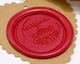 EID MUBARK Wax Seal Stamp / Muslim Wax Stamp / Invitation Stamp