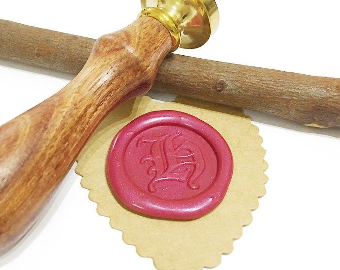Wax Font Letter U Font Initial Letter Wax Seal St Or Wax