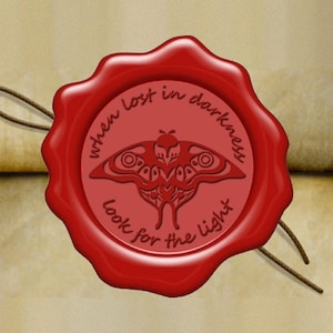 Schwärmer Wachssiegel Stempel / Hochzeitseinladung / Geburtstagsfeier Einladung Stempel