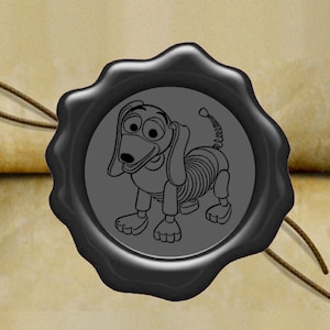 Cute Dog Wax Seal Stamp / Wedding Invitation / Birthday Party Invitation Stamp