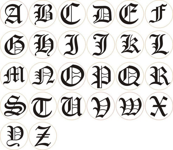 Old Letters Font