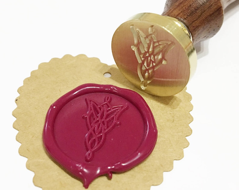 ARWEN EVENSTAR Wax Seal Stamp or Wax Stick Sealing Starter Tool Kit ref : P image 1