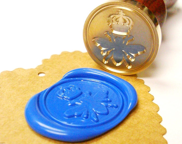 Crown/tiara/scepters/royal Wedding/quinceañera Handmade Self-adhesive Wax  Seal Stickers/peel & Stick Wax Seals/invitation/favors Set of 25 