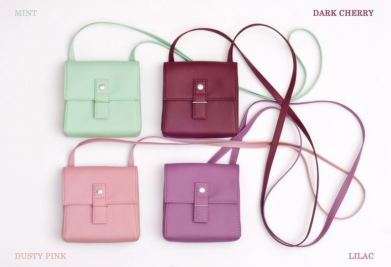 Small Crossbody Purse Vegan Leather Crossbody Bag Mini Etsy Canada