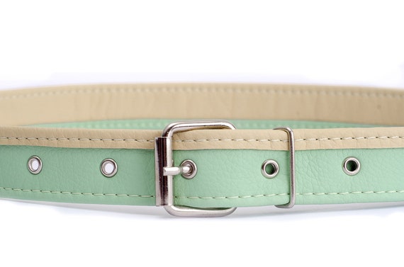 mint green belt