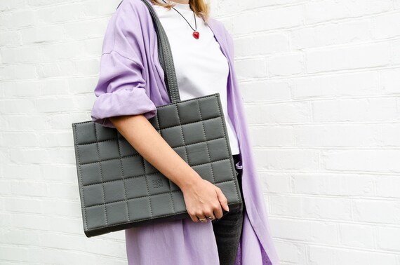 Charles & Keith + Two Tone Laptop Bag