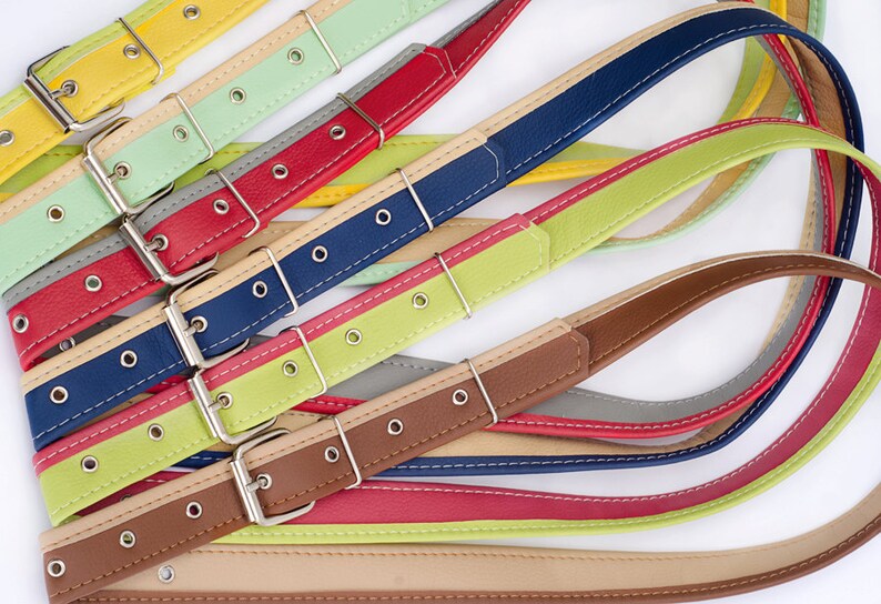 Vegan Belt for Women Vegan Leather Belt Colorful Belt Custom Etsy Sweden