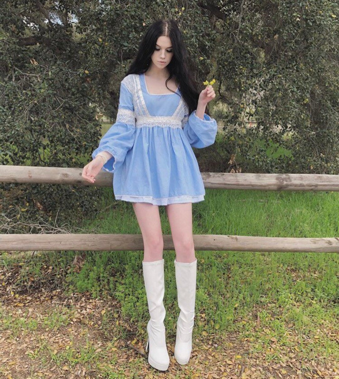 Lana Dress Vintage Style Babydoll Etsy