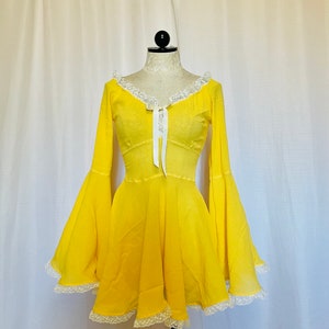 The Katie Mae Dress in Yellow