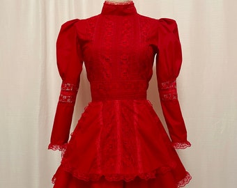 Lulu Dress- Red