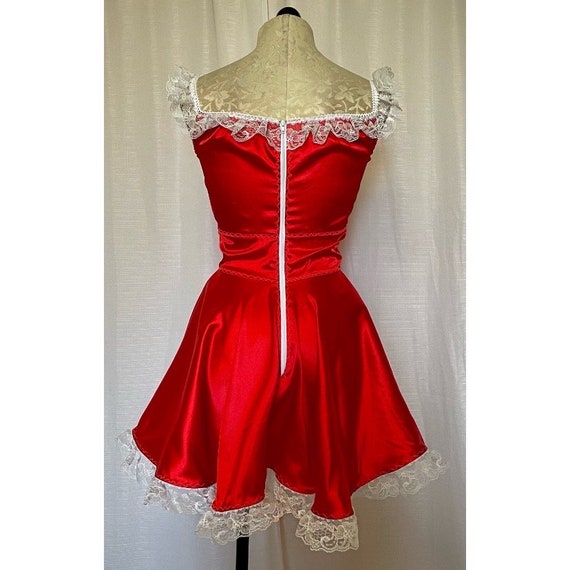 chinese dress ladies Carolina Crimson Lace Maxi Dress Small main image 1