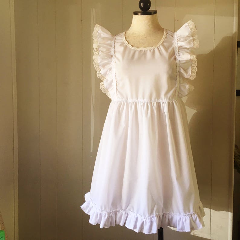 Cotton Pinafore Dress Etsy