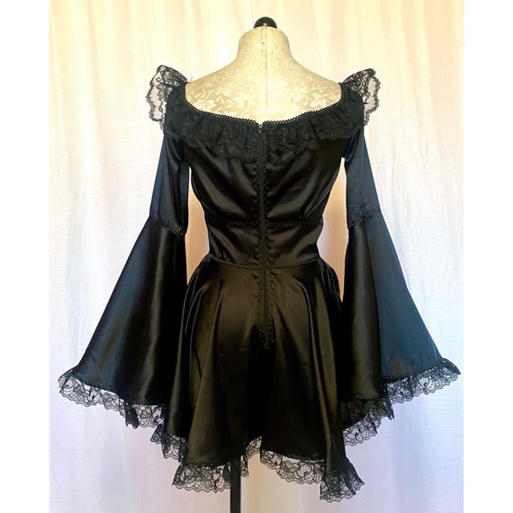 drusilla lace trim mini dress Beverly and Beck Ella Contrast Lace Trim Mini Dress