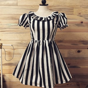 Striped Square Dance Dress image 7