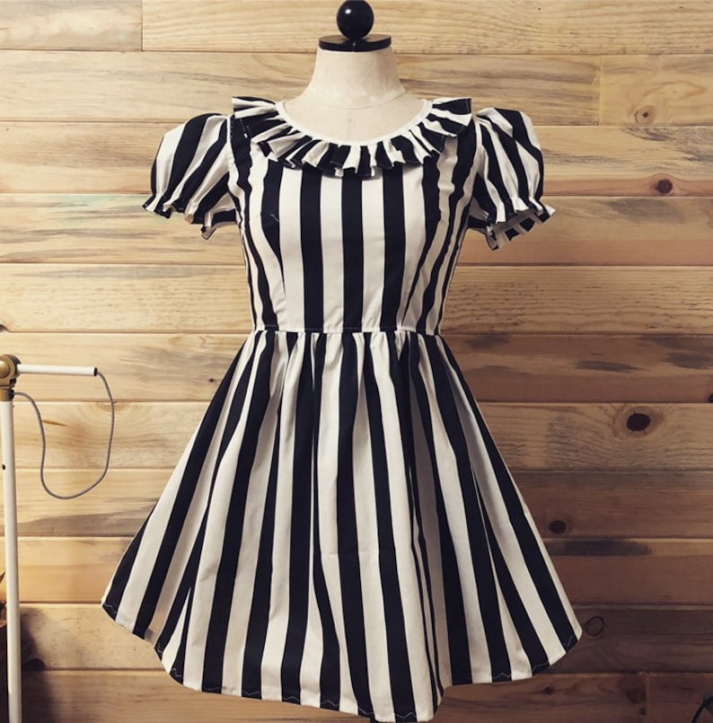 Striped Square Dance Dress image 7