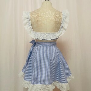 The Dolly Set in Blue Gingham