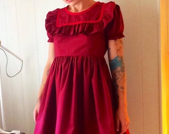Savannah Cotton Dress- short sleeve
