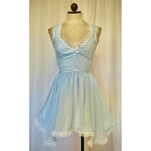 The Hennessy Dress- baby blue babydoll