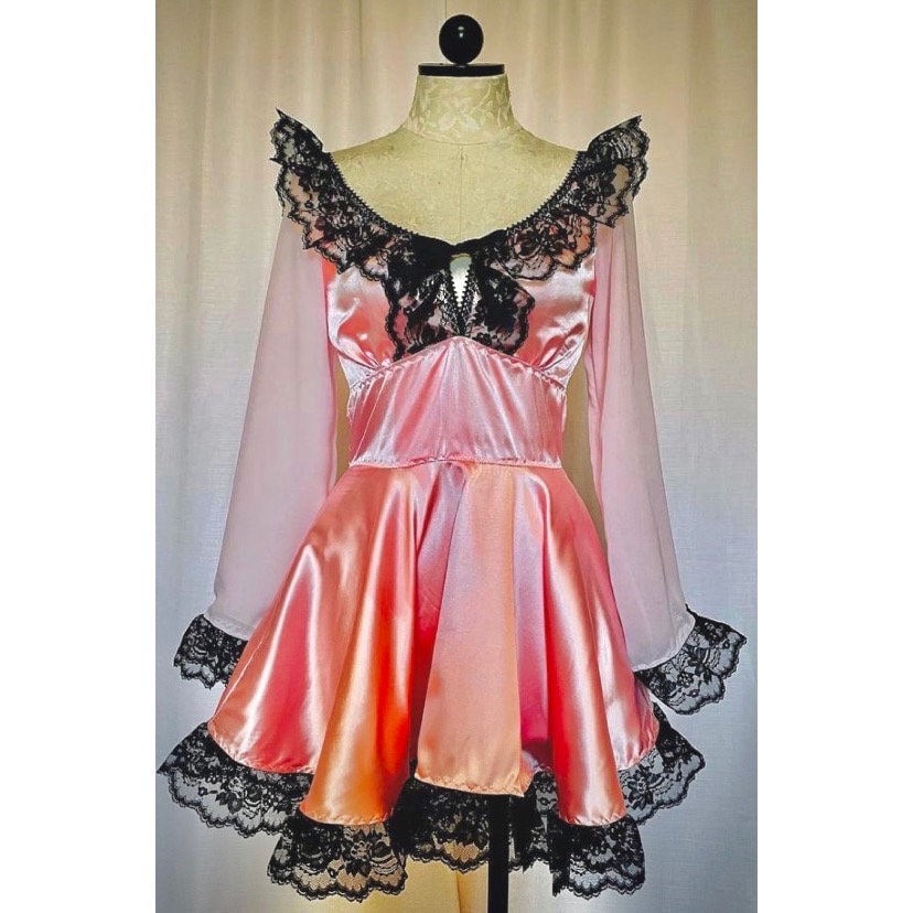sedona lace strapless mini dress Sedona Satin Lace Mini Dress main image 1