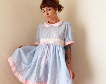 Baby Jane Babydoll- vintage style eyelet babydoll