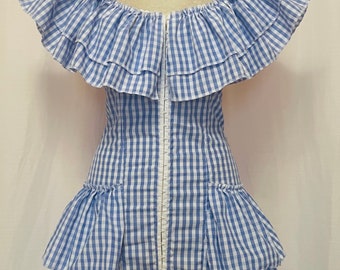 Betty Kleid in Gingham