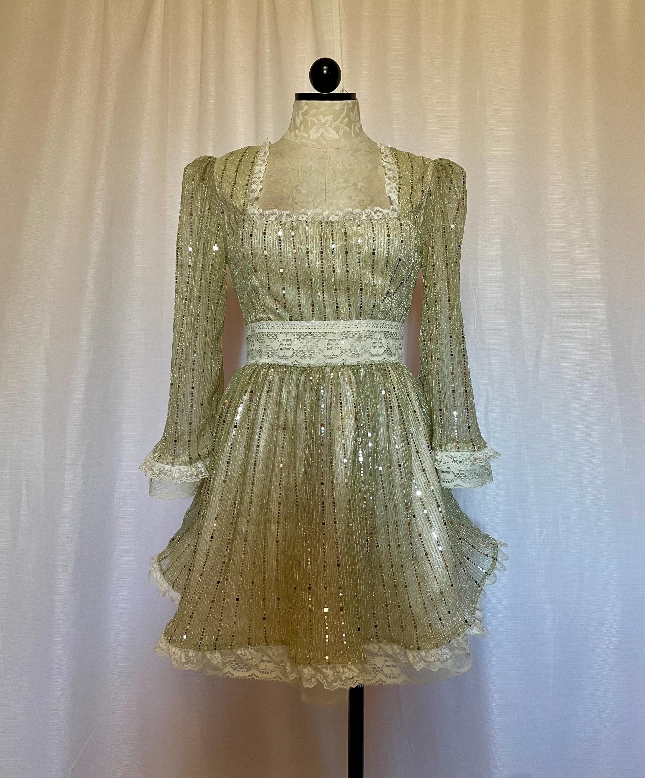 Babydoll Sequin Dress - Etsy Babydoll Sequin Dress - Etsy