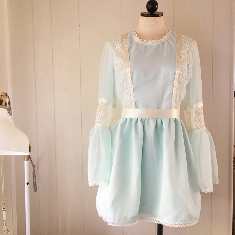 Mia Dress Chiffon Babydoll Etsy