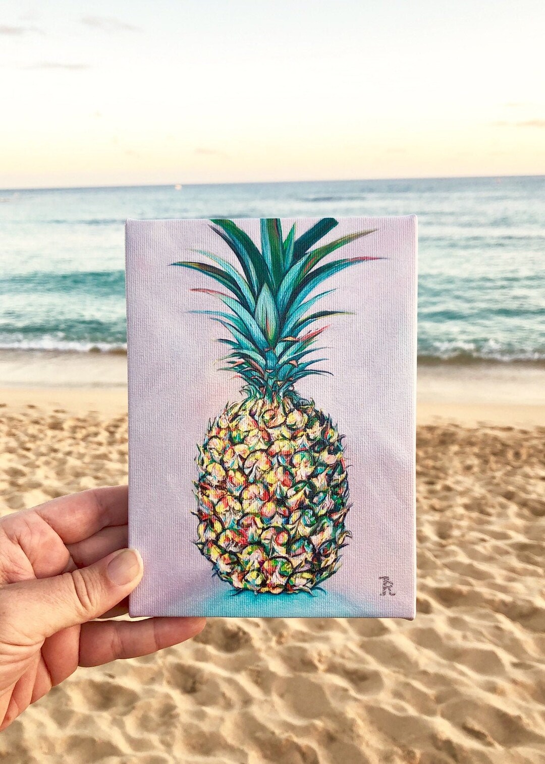 Society6 ケース Hawaiian Pineapple Pattern Tropical Watercol il_1080xN.2850643892_bx8k.jpg