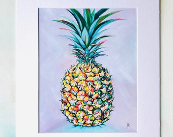 Society6 ケース Hawaiian Pineapple Pattern Tropical Watercol il_340x270.6291224202_6c73.jpg
