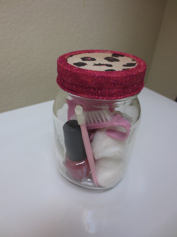 Items similar to Nail kit in Mason jar on Etsy