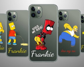 Bart Simpson Case Etsy