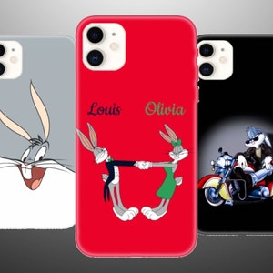 Louis Vuitton Supreme Bugs Bunny Cover Case Apple iPhone 14 Pro