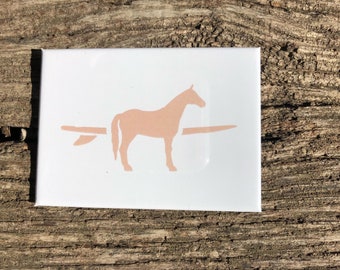 Decorative Magnet with 'Horse' Image