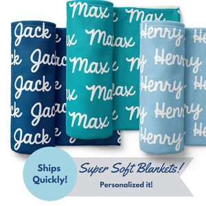 SALE Personalized Blanket for Kids, Baby name blanket, Custom Name Nursery Blanket for Newborn, colorful name blanket