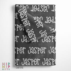 Personalized Baby Blanket, Baby Name Blanket, Custom Baby Blanket, Minky Baby Blanket, Baby Boy Girl Blanket, Baby Gift, Baby Blanket
