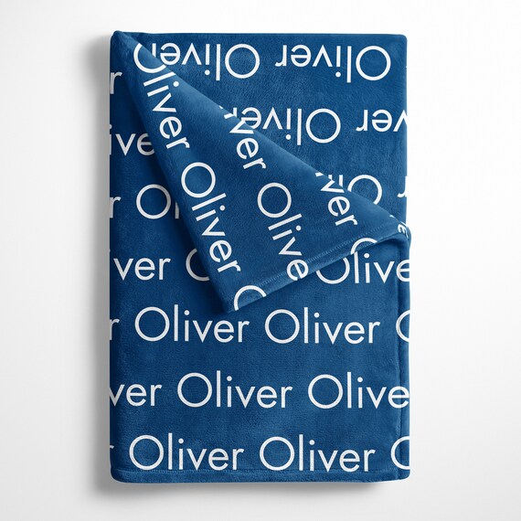 blanket personalized name