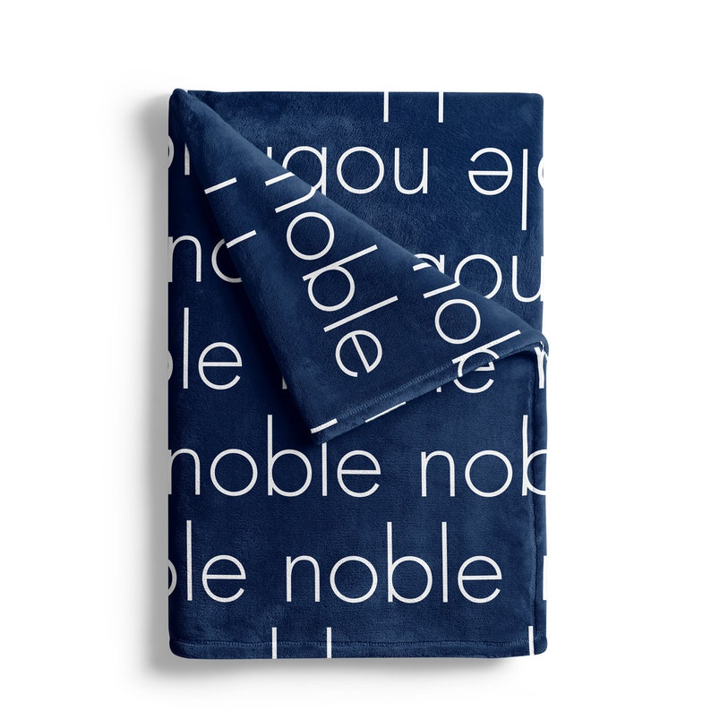 Personalized baby blanket with large Name baby blanket name Etsy