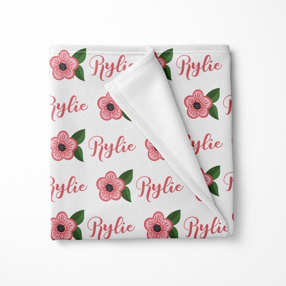 Etsy baby girl blankets sale