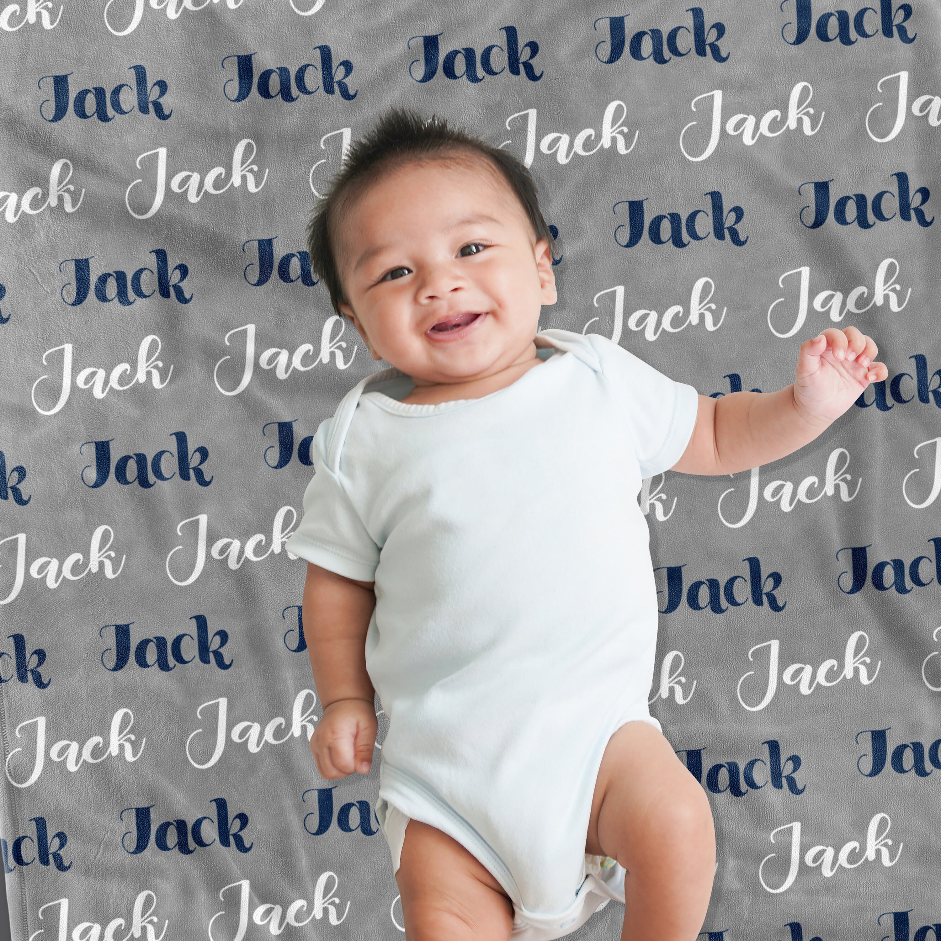 Personalized Baby Blanket Name Blanket Personalized Baby Etsy